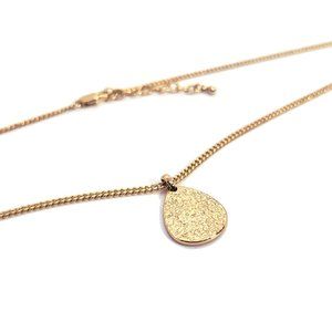 Teardrop Coin Necklace - posh dash